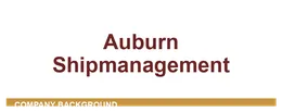 Auburn Shipmanagement